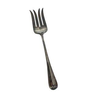 Gorham Heritage Silver‎ Plate Serving Fork Italy Vintage